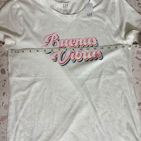Gap Favorite Graphic Crewneck T-Shirt medium new - Picture 6 of 10